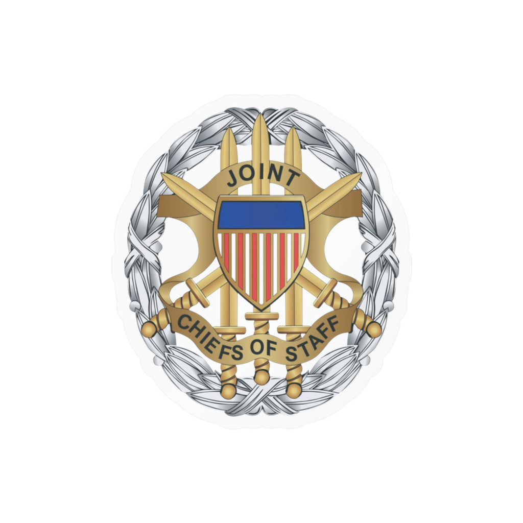 Kiss-Cut Vinyl Decal - Joint Chiefs of Staff Service Badge wo txt X 300