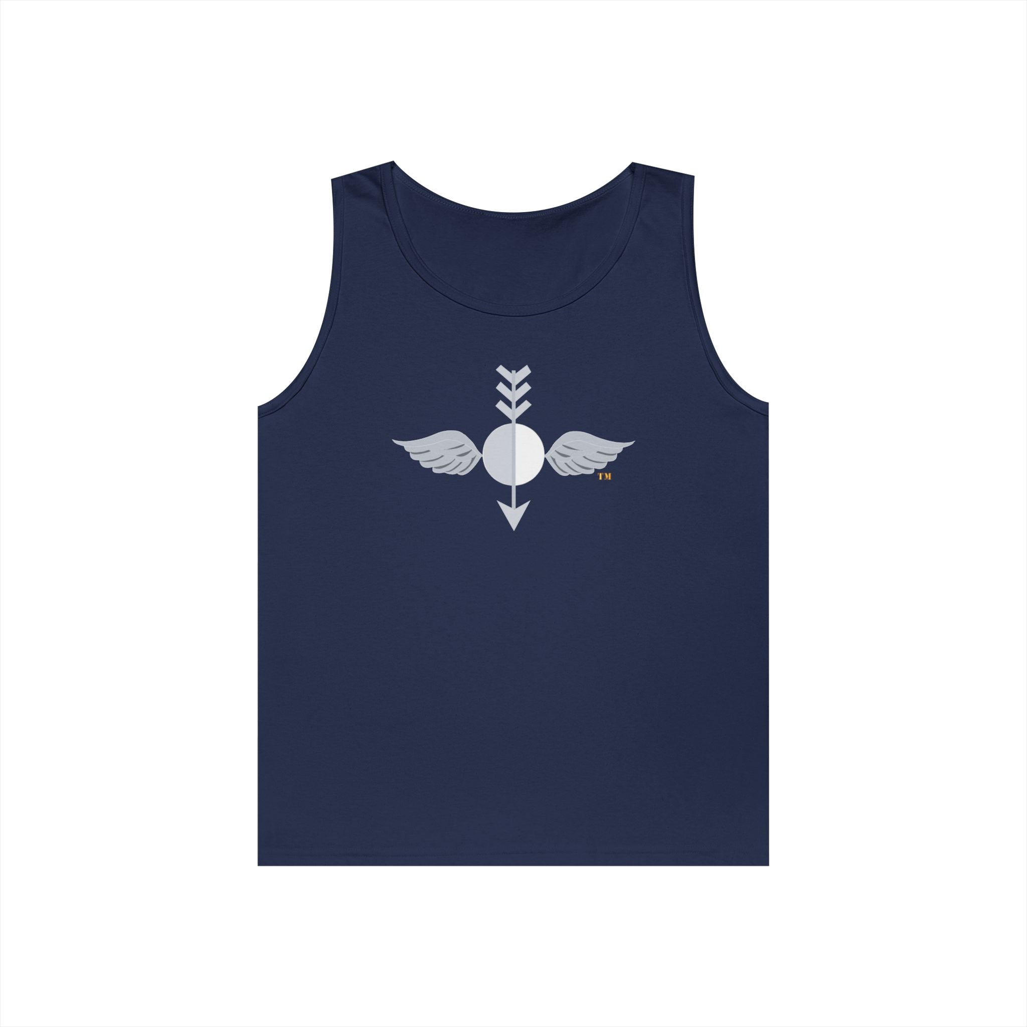 Unisex Heavy Cotton Tank Top - Navy - Aerographers Mate (AG) wo txt X 300