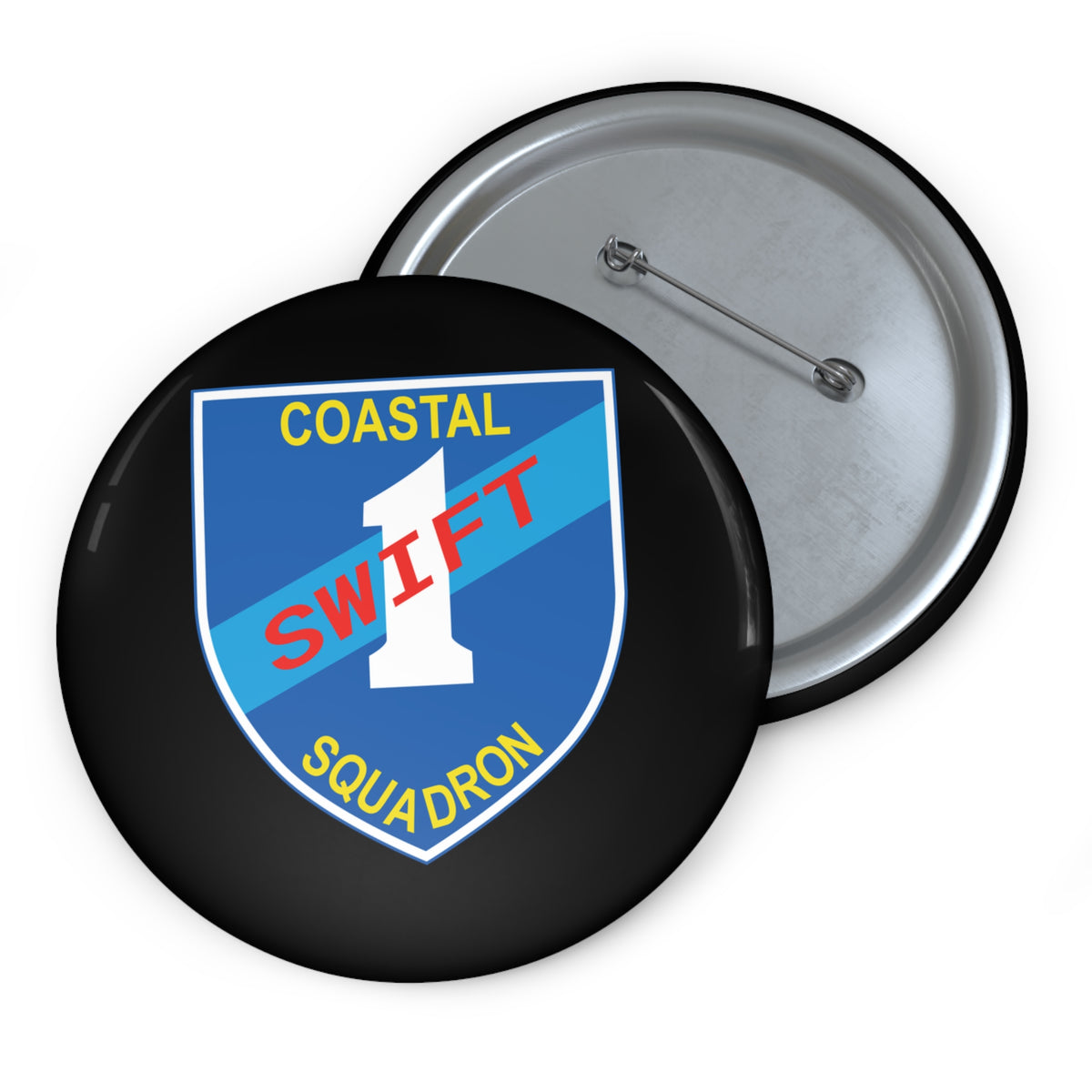 Pin Button - Coastal Squadron One (Blue) - SSI wo Txt X 300