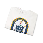 Unisex Heavy Blend™ Crewneck Sweatshirt - Navy - USS Nantucket (LCS-27) wo txt