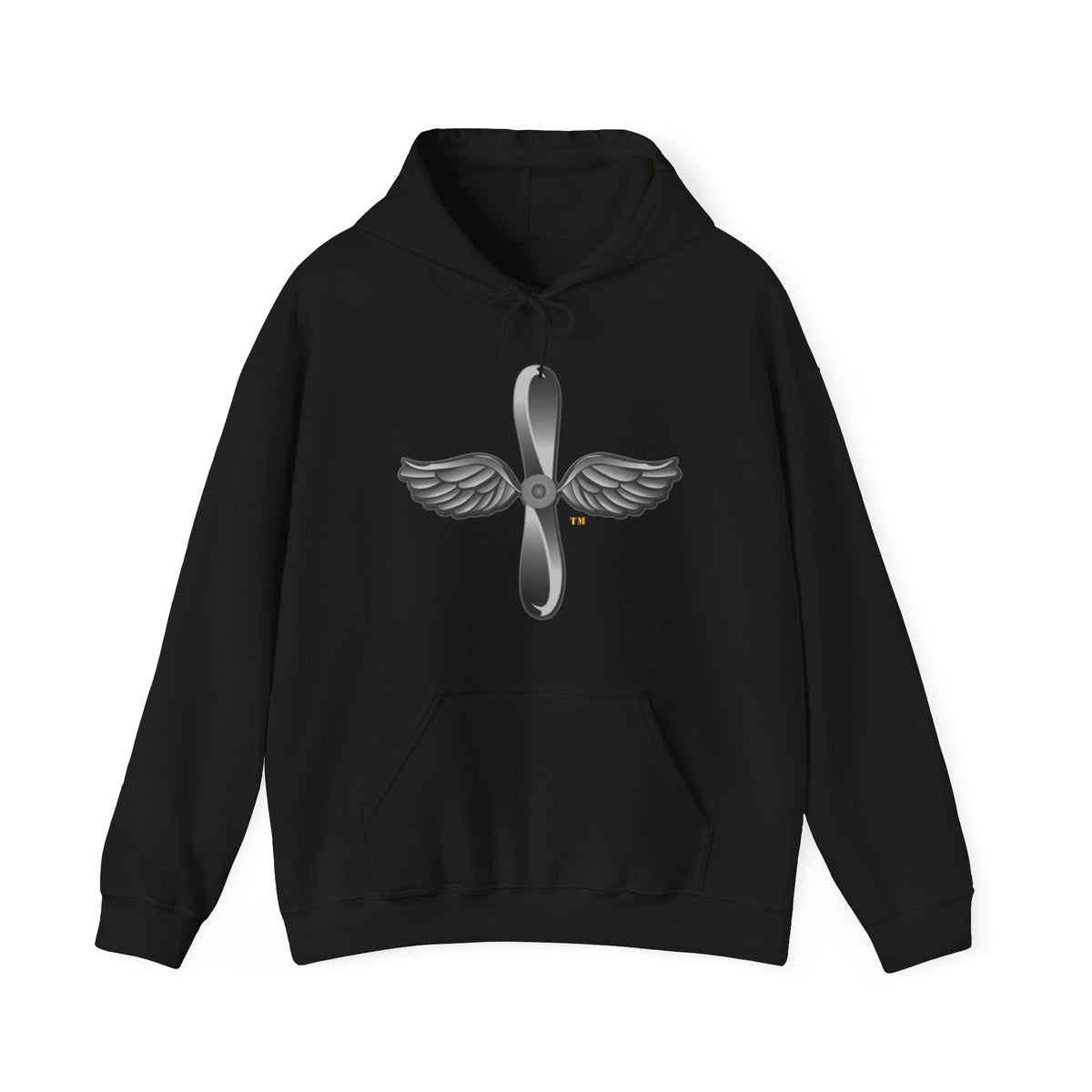 Unisex Heavy Blend™ Hoodies - Navy - Rate - Aviation Machinist's Mate (AD) wo txt