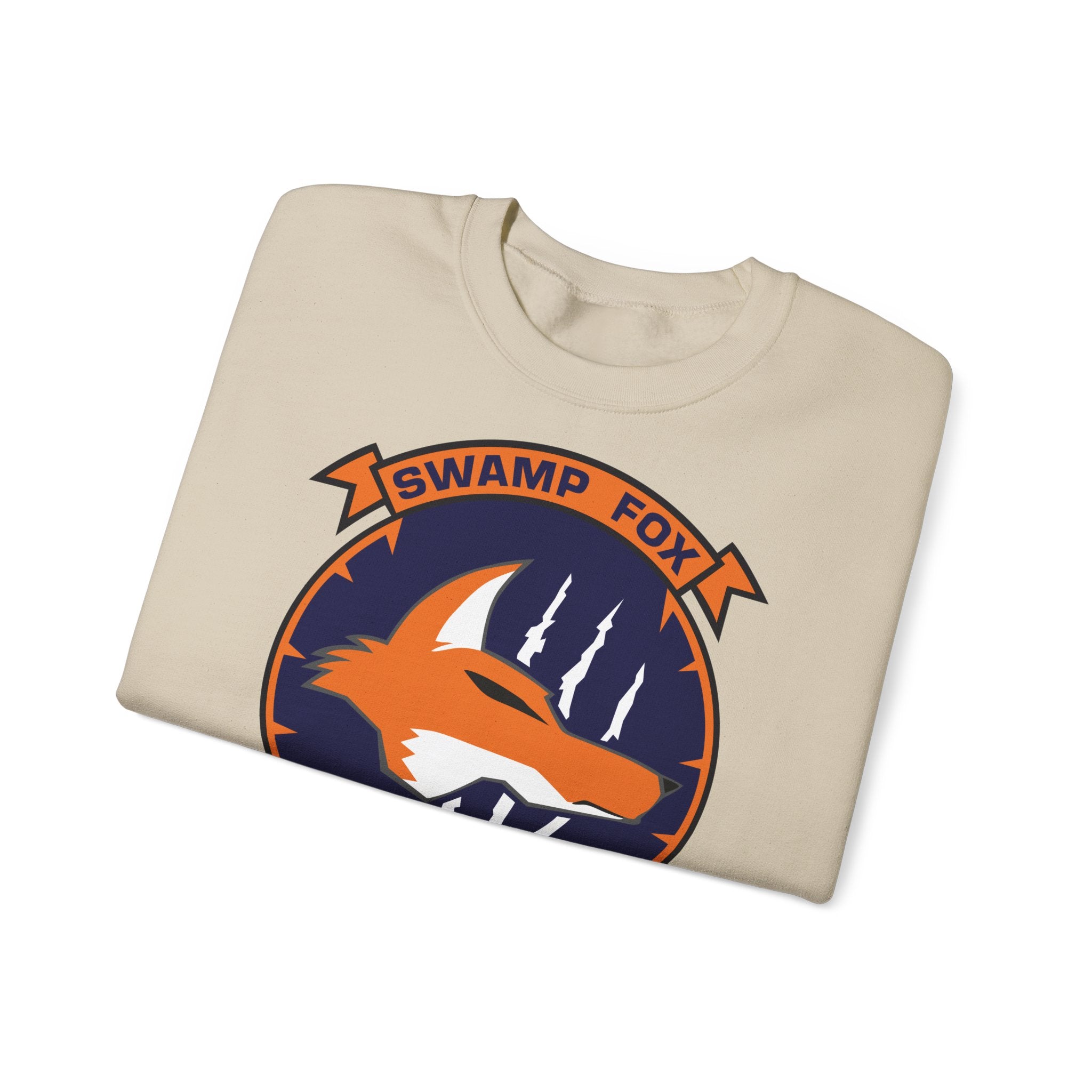 Unisex Heavy Blend™ Crewneck Sweatshirt - Navy - Helicopter Maritime Strike Seven Four (HSM-74) wo txt