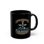 Black Mug (11oz, 15oz) - Navy - Aviation Boatswains Mate Br with AC handler Scene - 3D - Enhanced