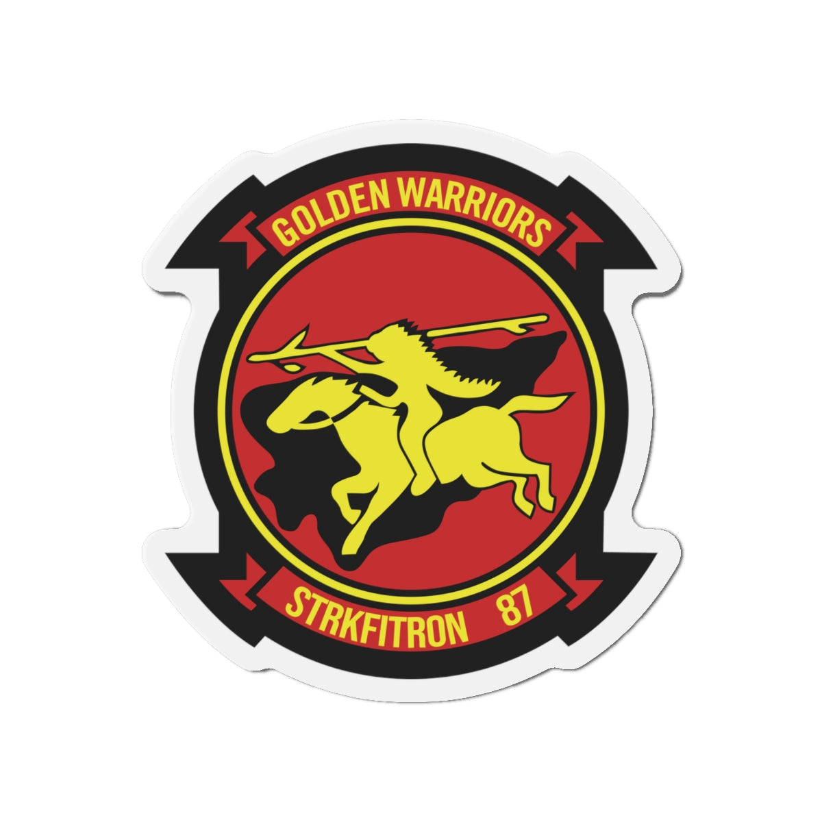 Die-Cut Magnet - Navy - Strike Fighter Squadron 87 (VFA-87) wo txt