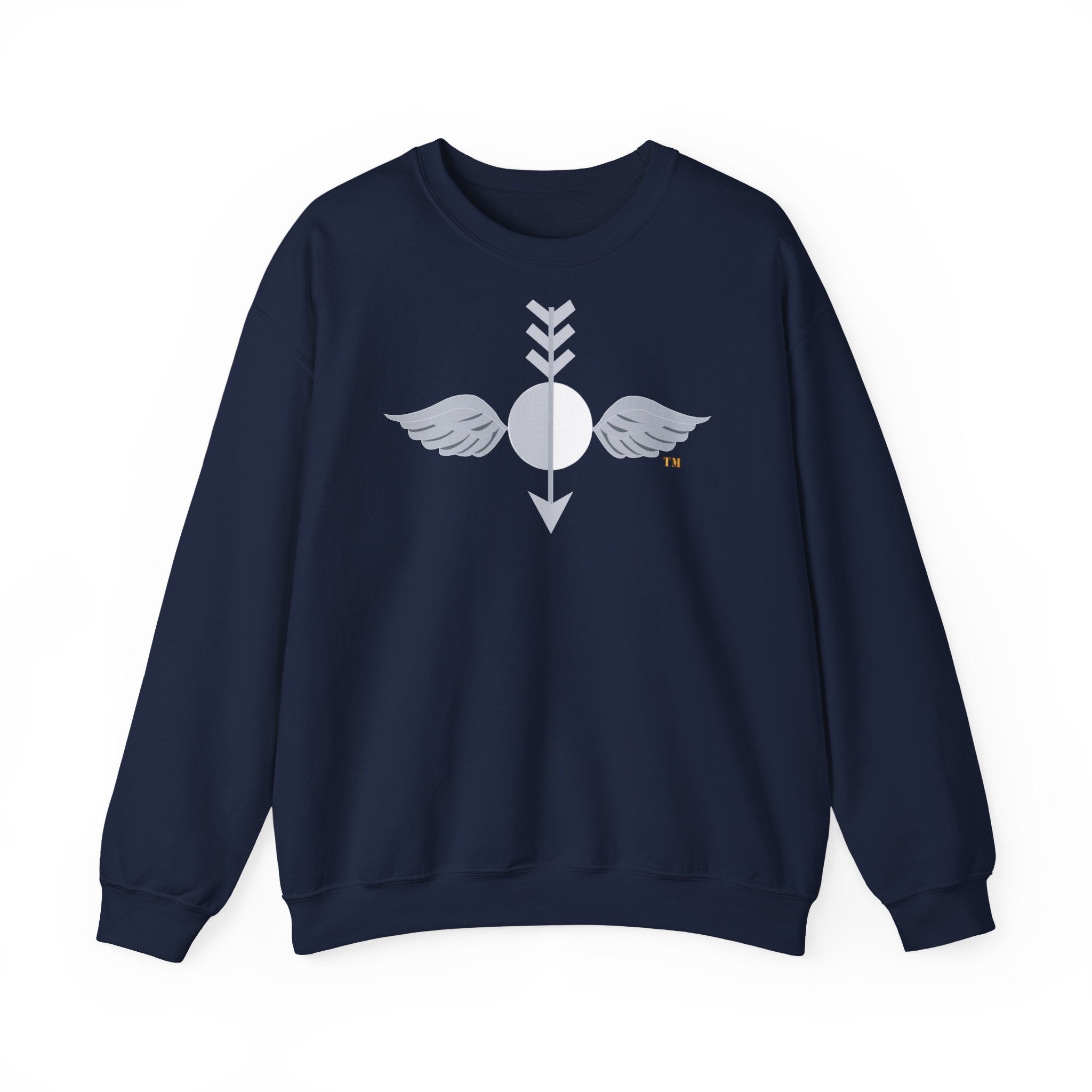 Unisex Heavy Blend™ Crewneck Sweatshirt - Navy - Aerographers Mate (AG) wo txt X 300