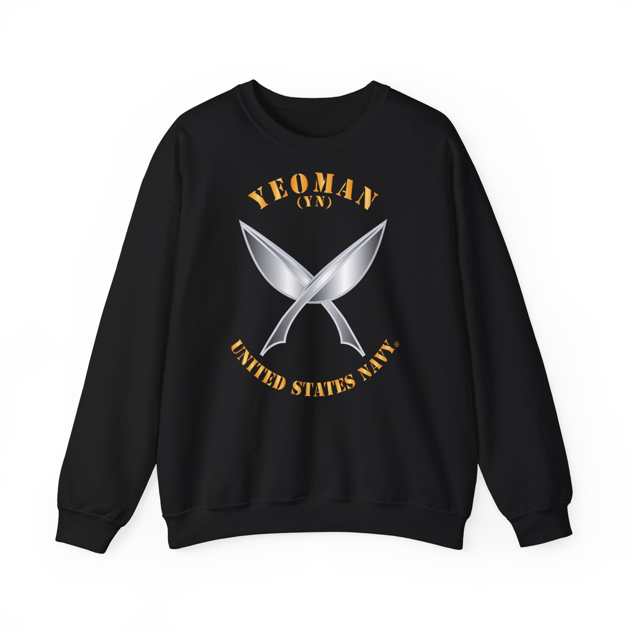 Unisex Heavy Blend™ Crewneck Sweatshirt - Navy - Rate - Yeoman (YN)