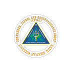 Die-Cut Vinyl Sticker - Navy - Commander, Patrol and Reconnaissance Group - CPRG X 300