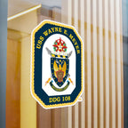 Kiss-Cut Vinyl Decal - Navy - USS Wayne E. Meyer (DDG-108) wo txt X 300