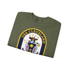 Unisex Heavy Blend™ Crewneck Sweatshirt - Navy - USS Cleveland (LCS-31) wo txt