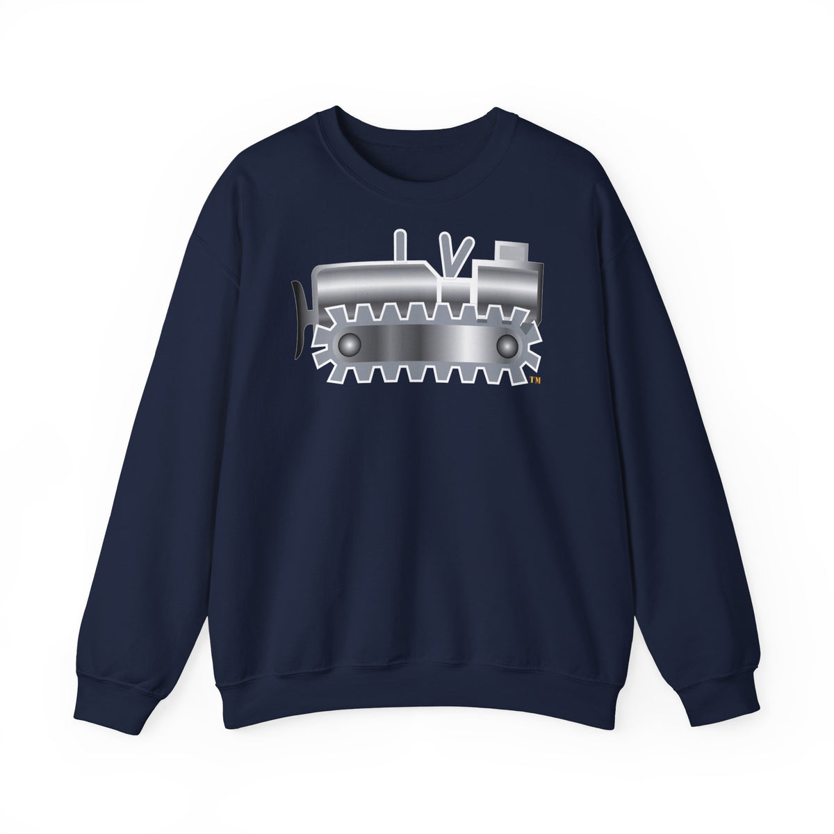 Unisex Heavy Blend™ Crewneck Sweatshirt - Navy - Rate - Equipment Operator (EO) wo txt