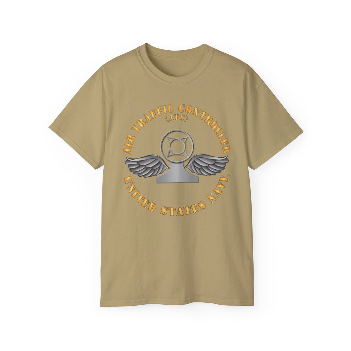 Unisex Ultra Cotton T-Shirt - Navy - Rate - Air Traffic Controller (ATC)