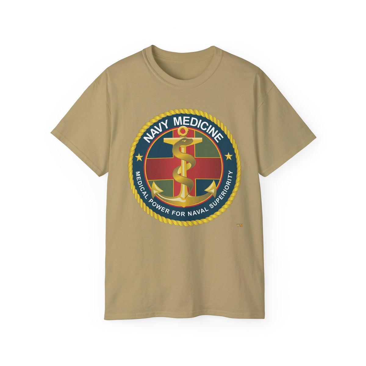 Unisex Ultra Cotton T-Shirt - Navy Medicine - Medical Power for Naval Superiority wo Txt X 300