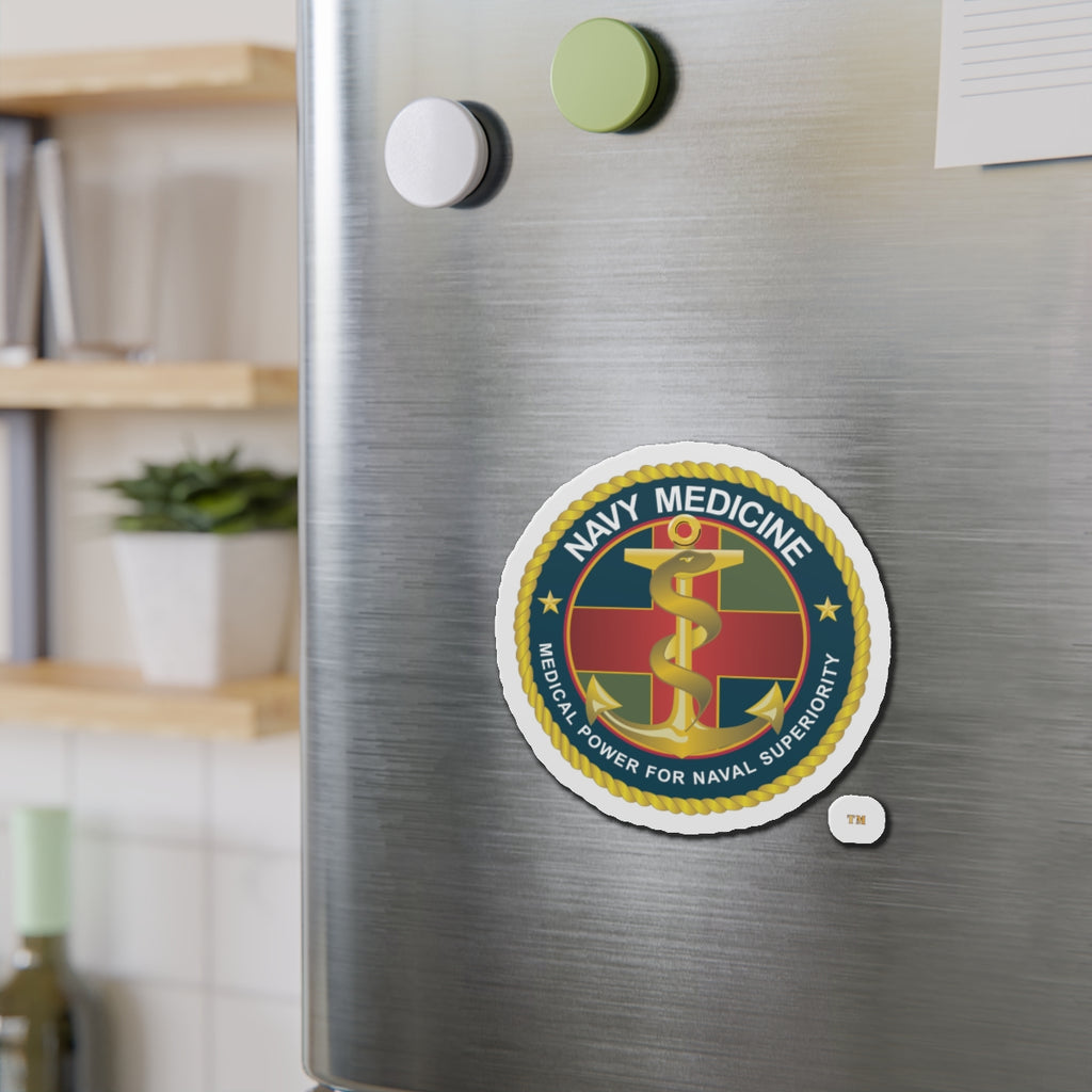 Die-Cut Magnet - Navy Medicine - Medical Power for Naval Superiority wo Txt X 300