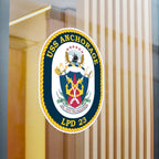 Kiss-Cut Vinyl Decal - Navy - USS Anchorage (LPD-23) wo txt