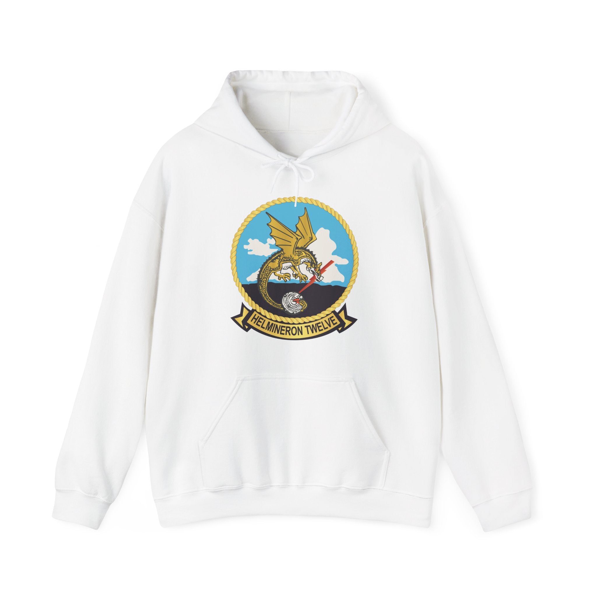 Unisex Heavy Blend™ Hoodies - Navy - Helmineron Twelve (HM-12) wo Txt