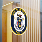 Kiss-Cut Vinyl Decal - Navy - USS Cleveland (LCS-31) wo txt