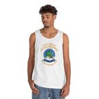 Unisex Heavy Cotton Tank Top - Navy - Electronic Attack Squadron 130 (VAQ-130)