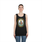 Unisex Heavy Cotton Tank Top - Navy - USS Sioux City (LCS-11) wo Txt