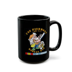 Black Mug (11oz, 15oz) - Navy - USS Piedmont (AD-17) w KOREA SVC - Korean War