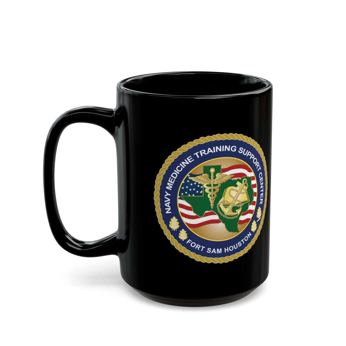 Black Mug (11oz, 15oz) - Navy Medicine Training Support Center wo txt X 300