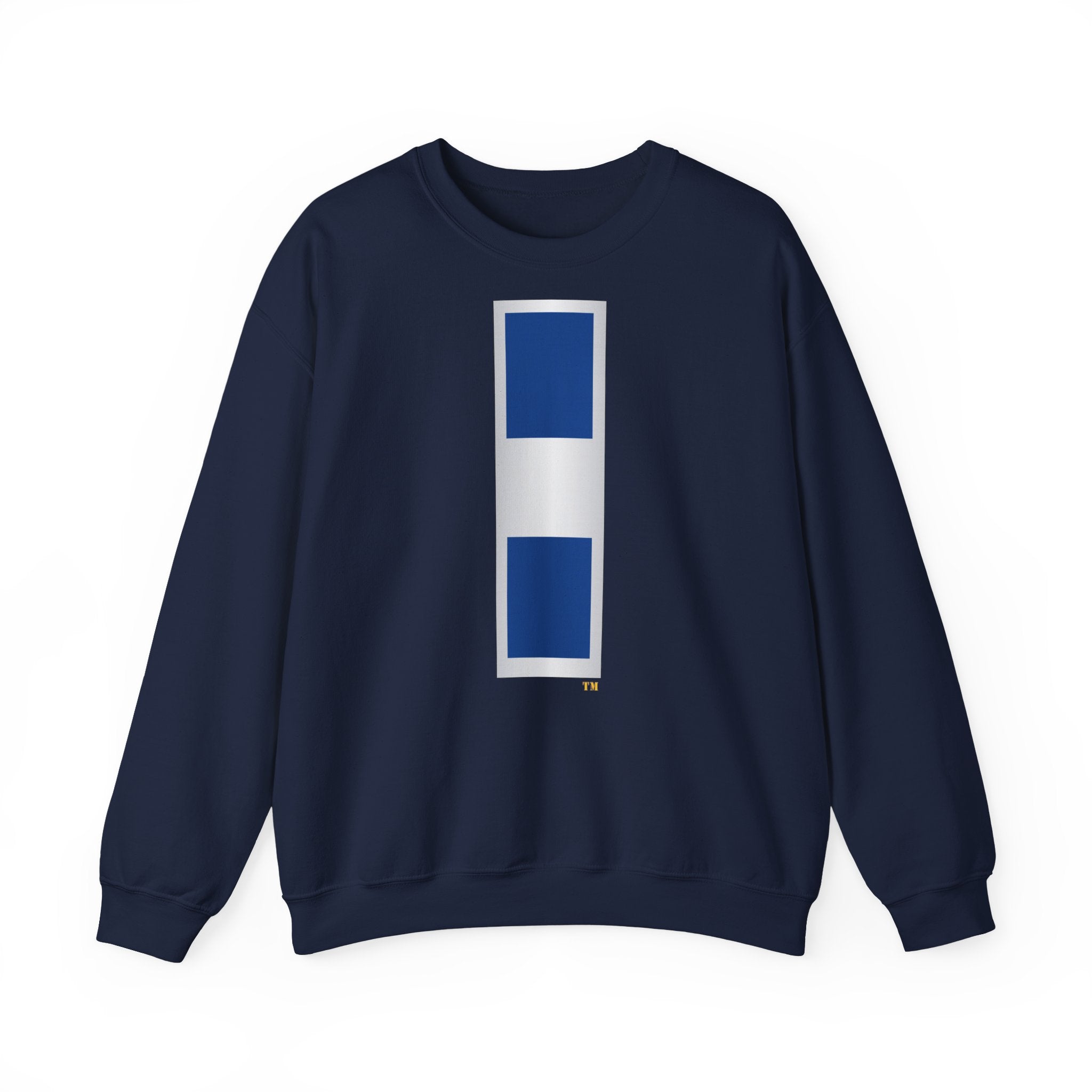 Unisex Heavy Blend™ Crewneck Sweatshirt - Navy - Chief Warrant Officer 3 - CW03 wo txt