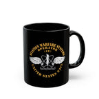 Black Mug (11oz, 15oz) - Navy - Rate - Aviation Warfare Systems Operator (AW)