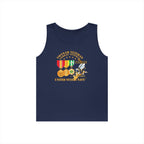 Unisex Heavy Cotton Tank Top - Navy - Vietnam  Veteran - w Medals - VN - Seabee