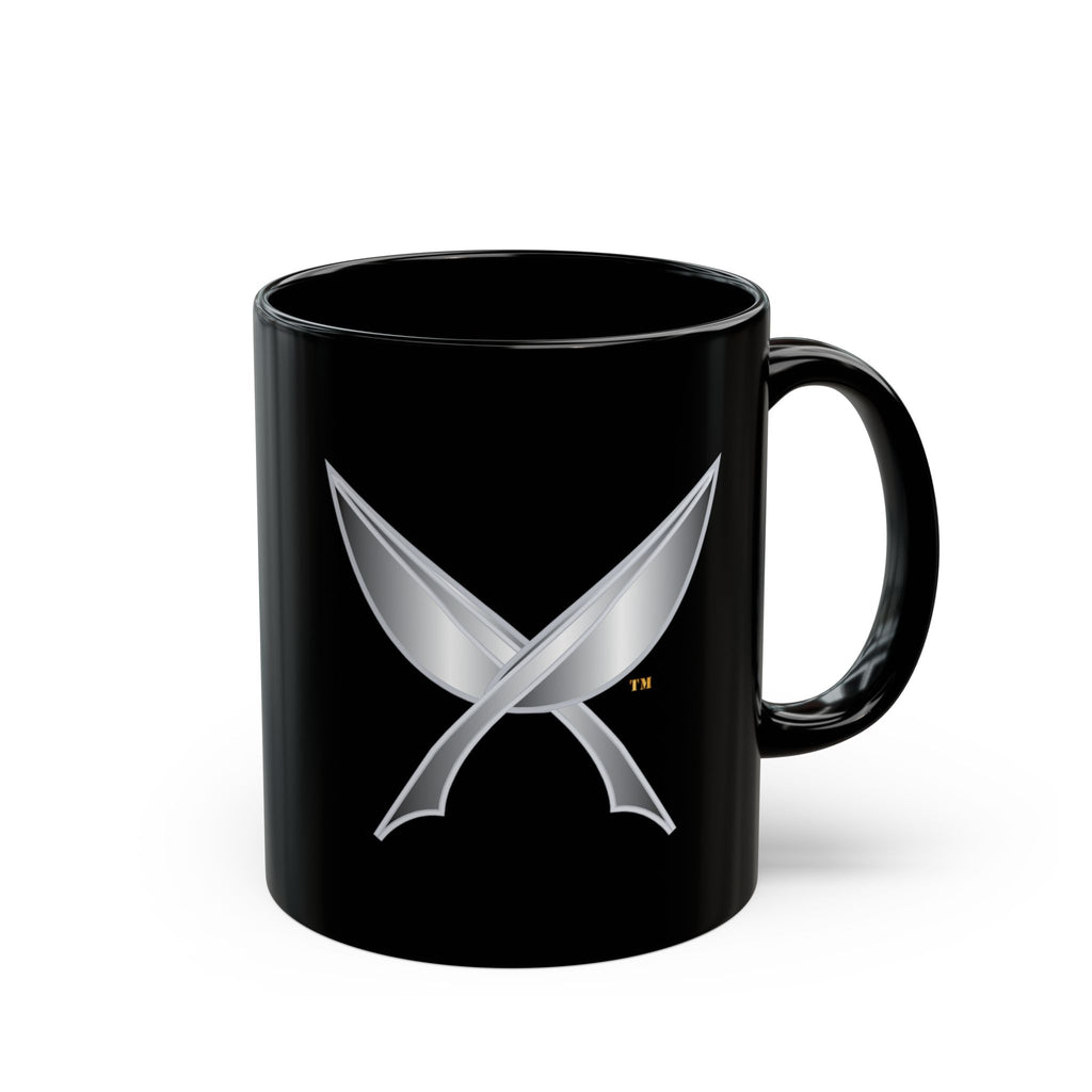 Black Mug (11oz, 15oz) - Navy - Rate - Yeoman (YN) wo txt