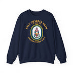 Unisex Heavy Blend™ Crewneck Sweatshirt - Navy - USNS Charles Drew (T-AKE 10)