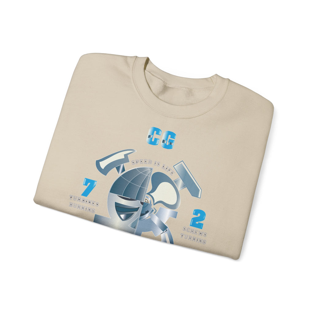 Unisex Heavy Blend™ Crewneck Sweatshirt - Navy - CG 72 - Engineering Department