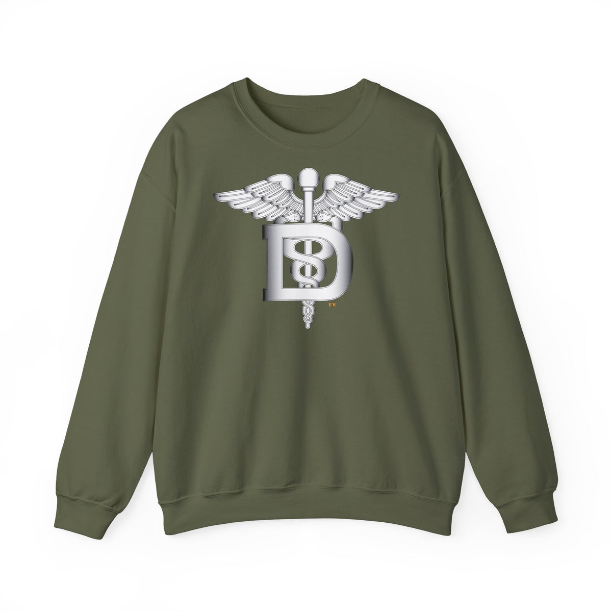 Unisex Heavy Blend™ Crewneck Sweatshirt - Navy - Rate - Dental Technician (DT) wo txt