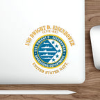 Die-Cut Vinyl Sticker - Navy - USS Dwight D. Eisenhower (CVN-69) - Operations Department