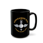 Black Mug (11oz, 15oz) - Navy - Aerographers Mate (AG) X 300