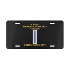 Vanity License Plate - Navy - Chief Warrant Officer 5 - CW05 - Veteran
