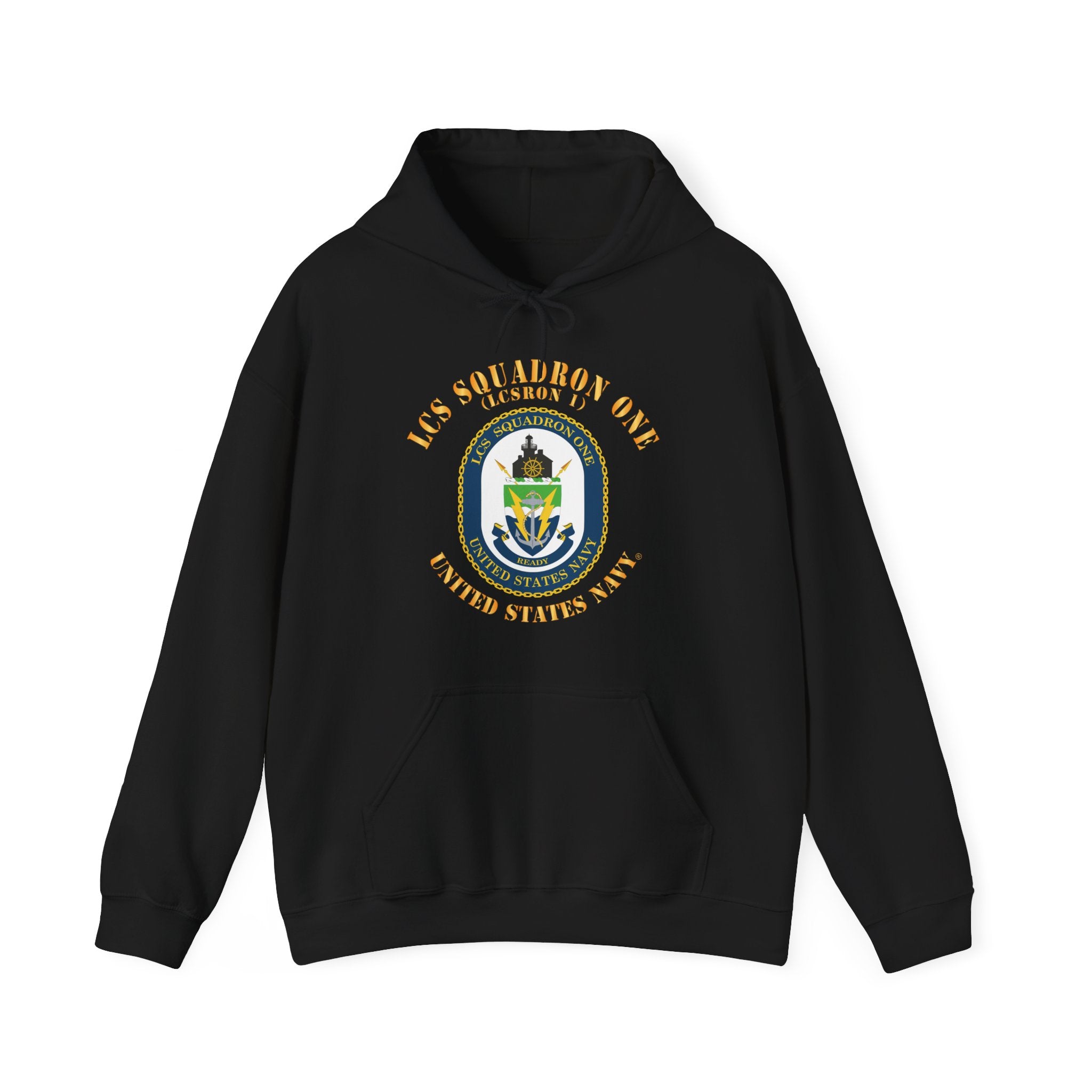 Unisex Heavy Blend™ Hoodies - Navy - LCS Squadron One (LCSRON 1)