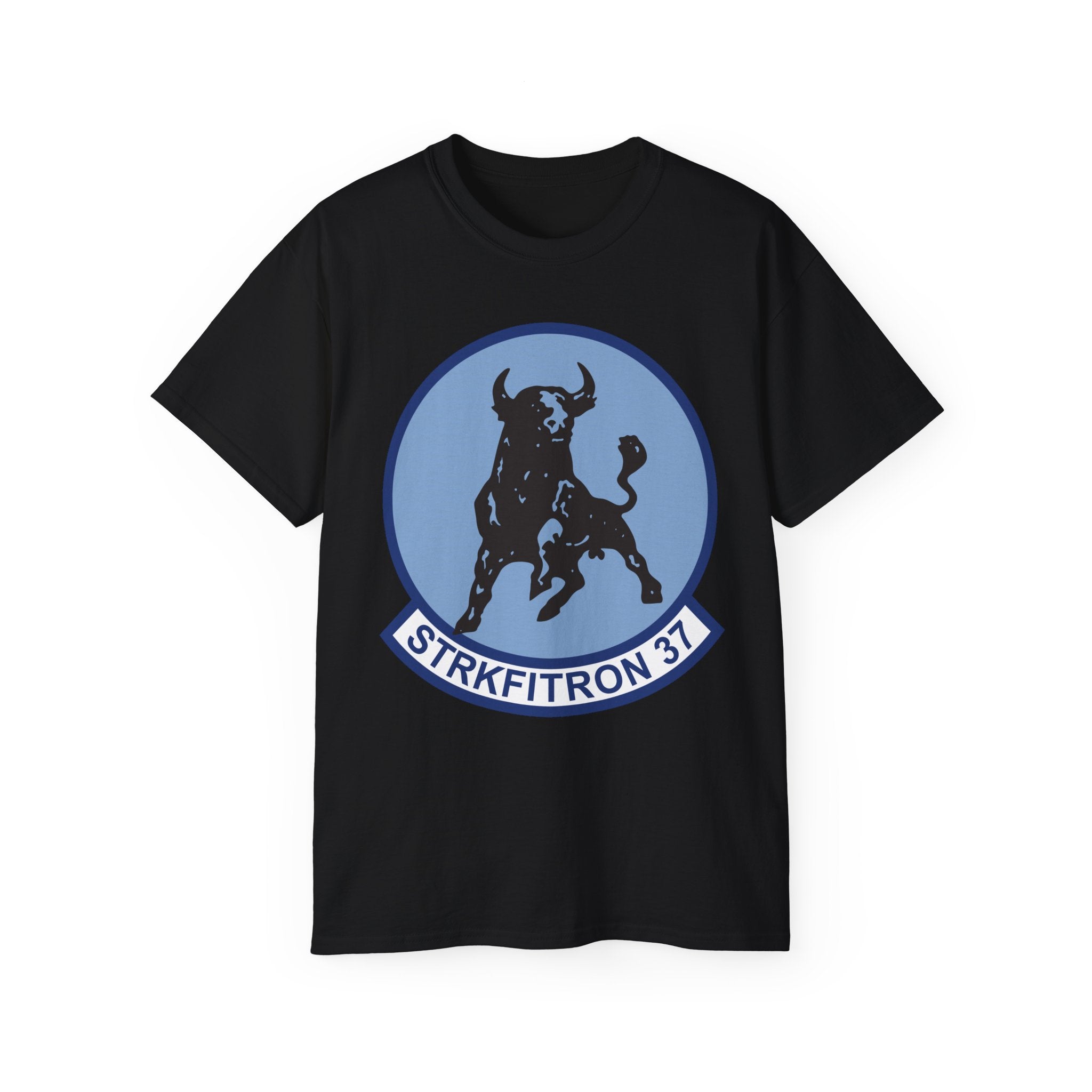 Unisex Ultra Cotton T-Shirt - Navy - Strike Fighter Squadron 37 (VFA-37) wo txt