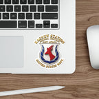 Die-Cut Vinyl Sticker - Navy - Kagnew Station - Asmara, Eritrea - East Africa - 3D X 300