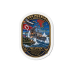 Die-Cut Magnet - USS Pueblo Attack-Defense Commemorative Patch