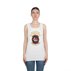 Unisex Heavy Cotton Tank Top - Navy - Helicopter Maritime Strike Seven Four (HSM-74)
