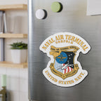 Die-Cut Magnet - Navy - Naval Air Terminal Norfolk