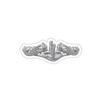 Die-Cut Vinyl Sticker - Navy - Badge - Submarine Warfare wo txt - Enlisted - 3D - Enhanced