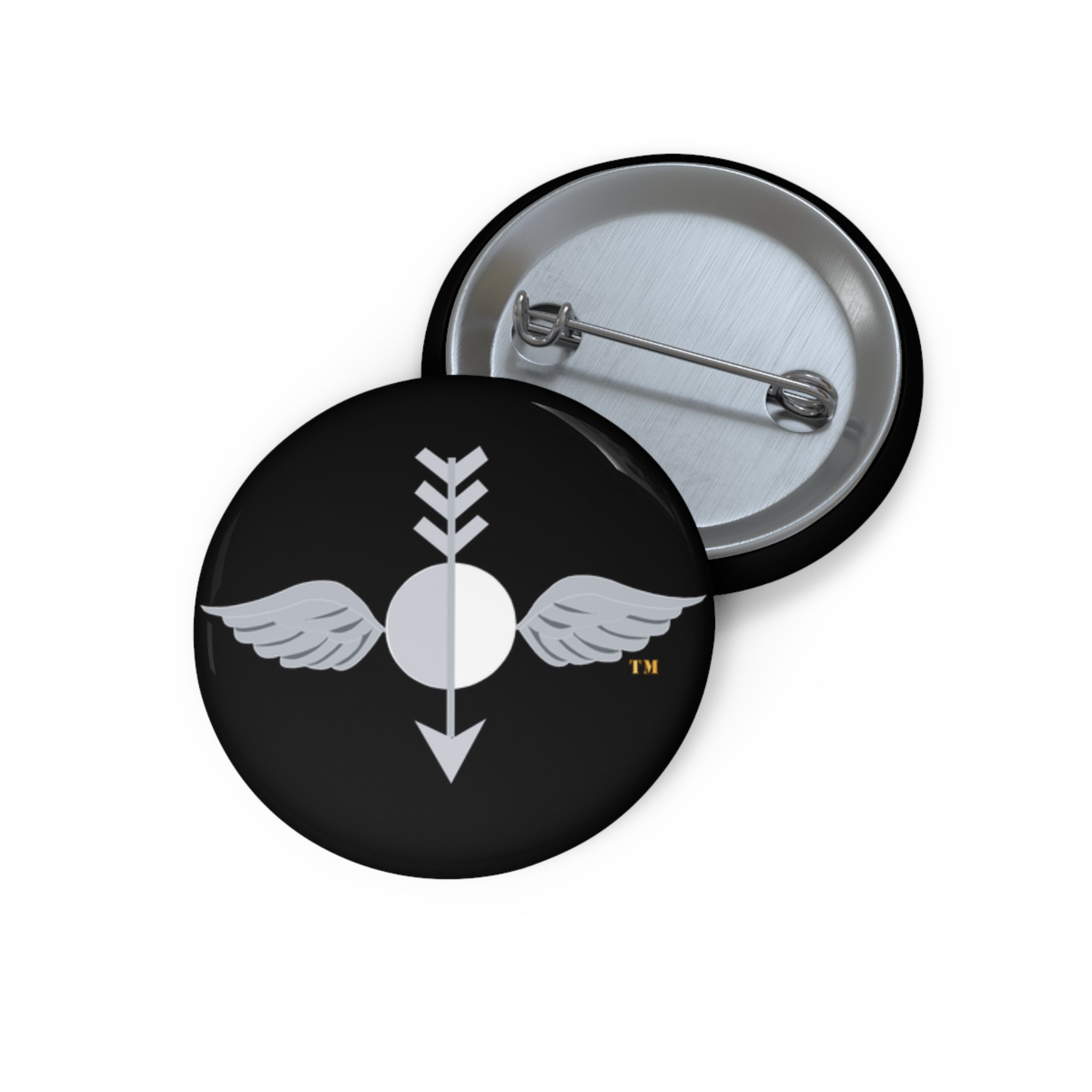 Custom Pin Button - Navy - Aerographers Mate (AG) wo txt X 300