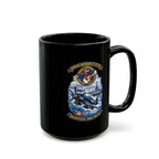 Black Mug (11oz, 15oz) - NAVY - VF 32  -White Lightnin - Fightin 32 - SSI - USS Leyte (CV32) - F4U-4 Corsair - Korea - 1950-1951- 3D - Enhanced