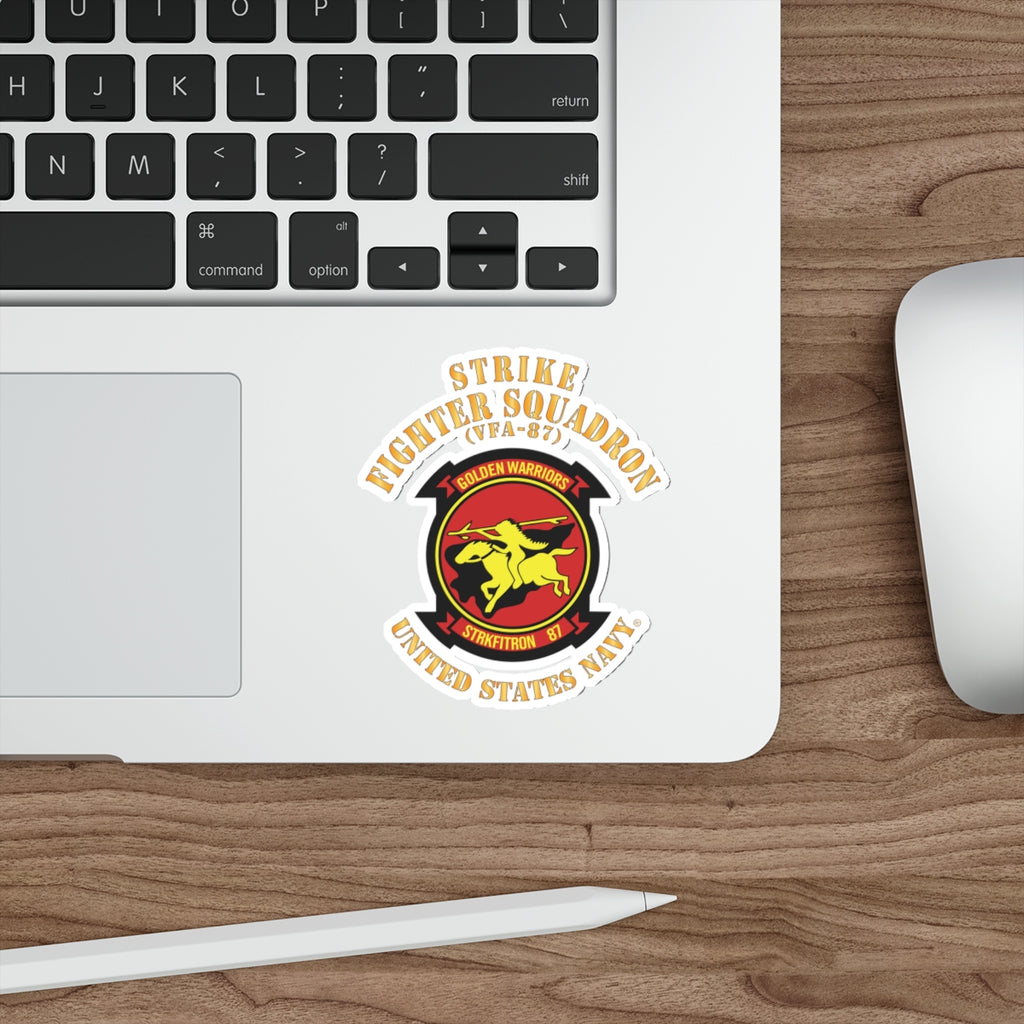 Die-Cut Vinyl Sticker - Navy - Strike Fighter Squadron 87 (VFA-87)