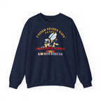 Unisex Heavy Blend™ Crewneck Sweatshirt - Navy - Seabee - Afghanistan Veteran