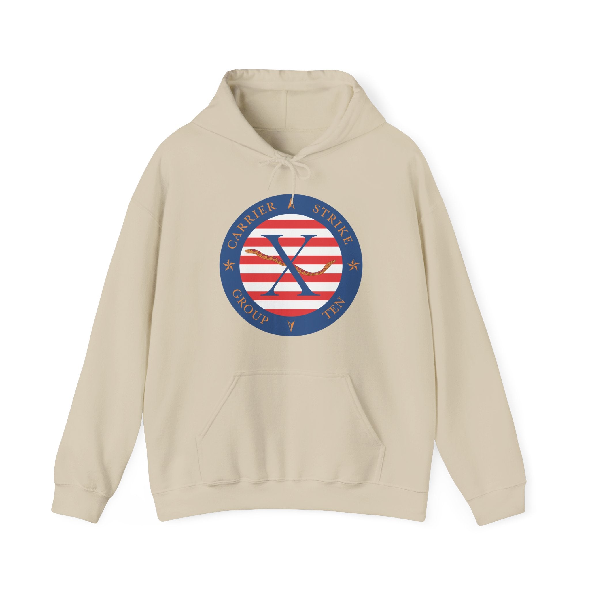 Unisex Heavy Blend™ Hoodies - Navy - Carrier Strike Group 10 (CSG-10) wo Txt