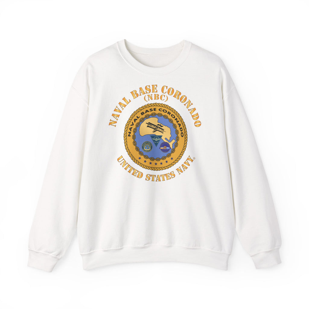 Unisex Heavy Blend™ Crewneck Sweatshirt - Navy - Naval Base Coronado(NBC)