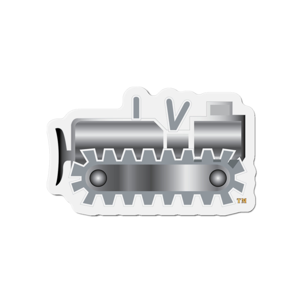 Die-Cut Magnet - Navy - Rate - Equipment Operator (EO) wo txt