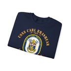 Unisex Heavy Blend™ Crewneck Sweatshirt - Navy - USNS Carl Brashear (T-AKE 7) wo txt