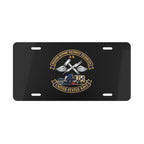 Vanity License Plate - Navy - Rate - Aviation Support Equipment Technician (AS) with Scene - 3D - Enhanced
